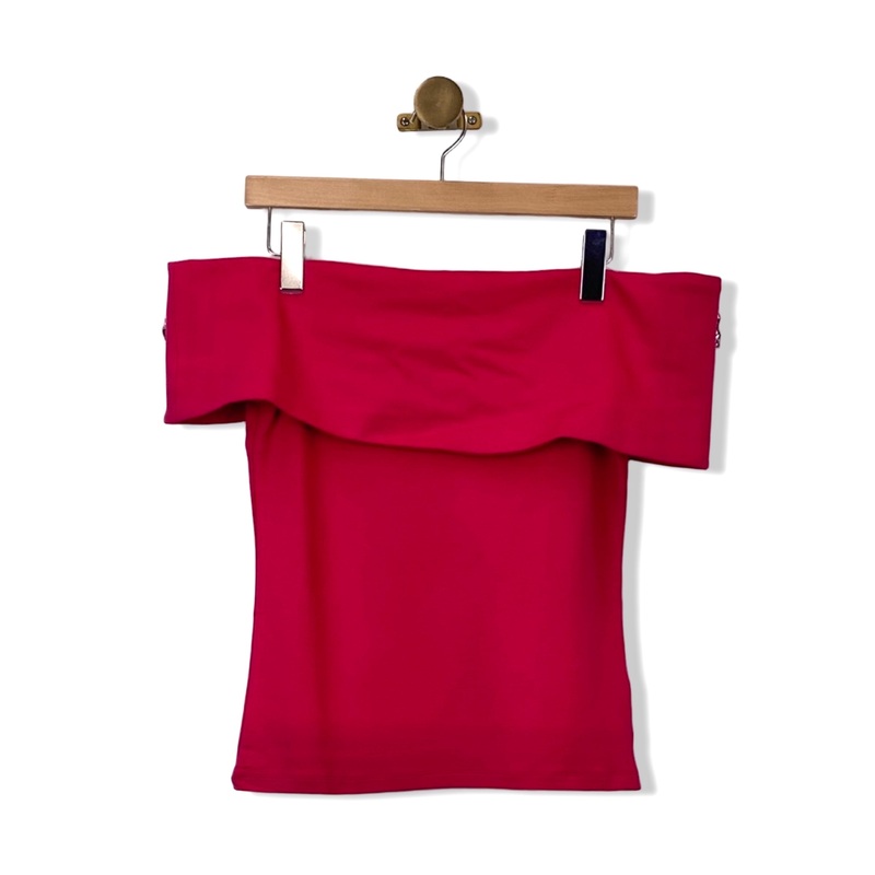 COS Off-The-Shoulder Jersey Top