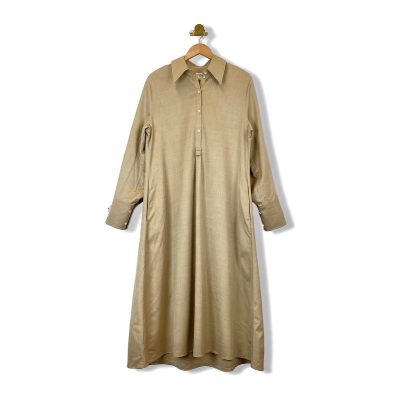 COS Oversized Collar Shirt Dress