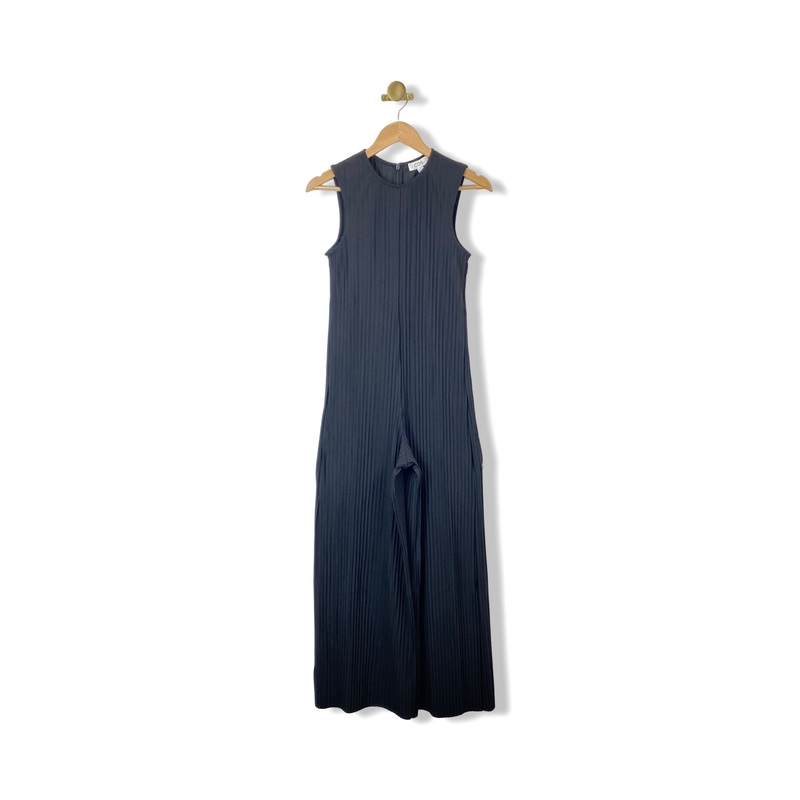 COS Sleeveless Pleated Wide Leg Jumpsuit