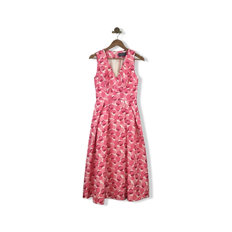 Exquise Polka Dot Maxi Dress