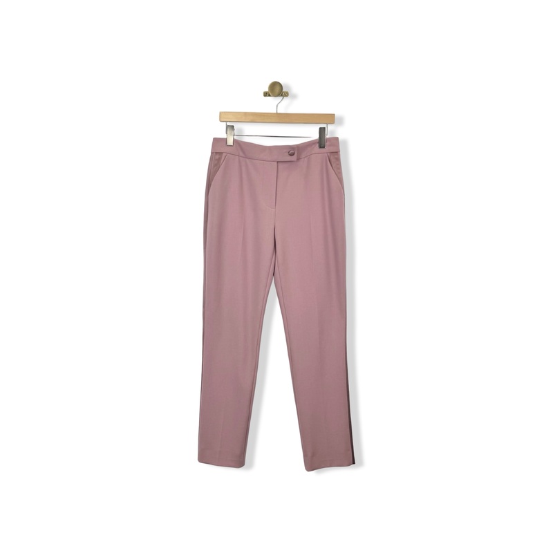 GSTQ Stripe Pleat Front Pants