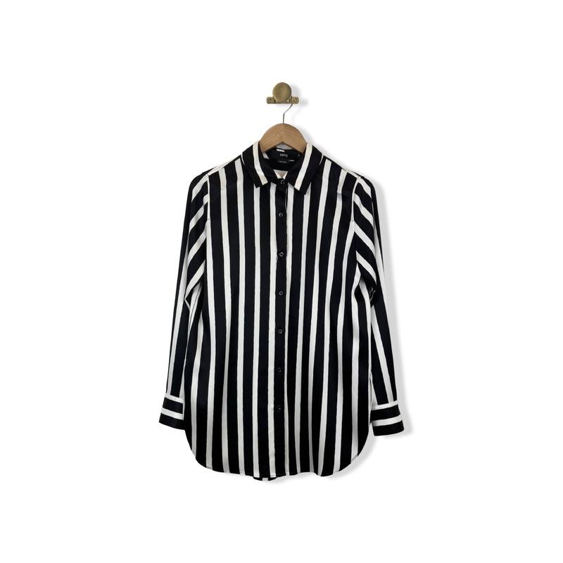 GSTQ Striped Button Down