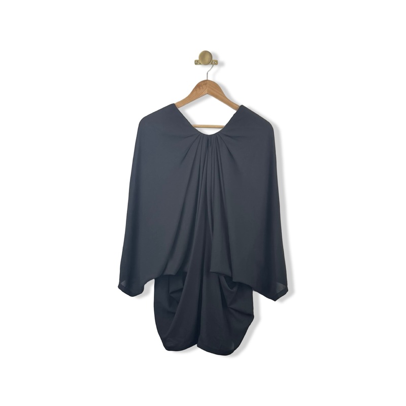 Luxe London Pleat Front Dress