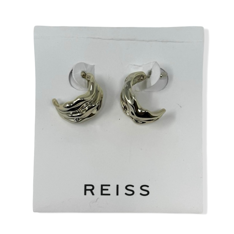 Reiss Wavey Hoops