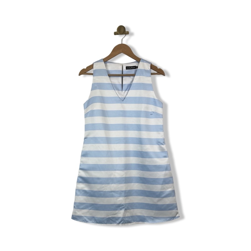 Something Borrowed Striped A line Dress