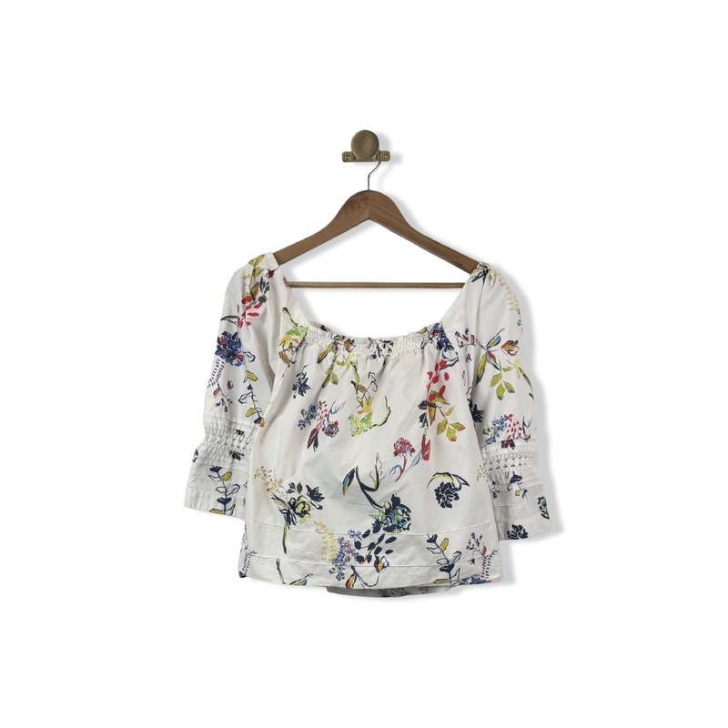 Tanya Taylor Floral Top