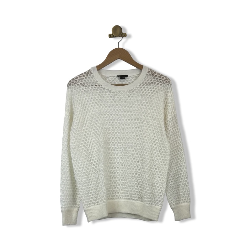 Theory Open Crotchet Sweater