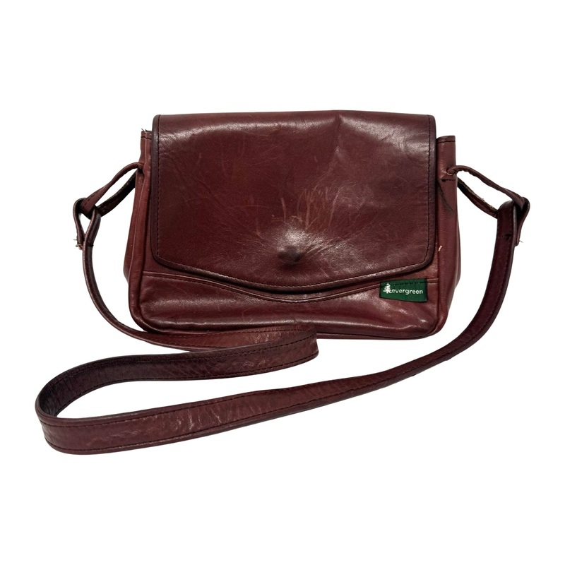 Evergreen Leather Crossbody Bag