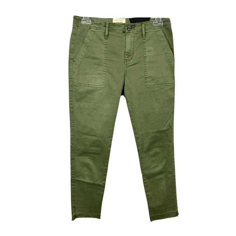 Sanctuary Stretch Cotton Utility Pant