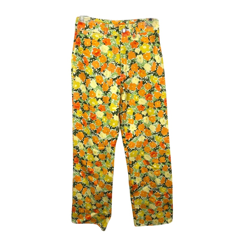 Simon Miller Floral Straight Leg Pants