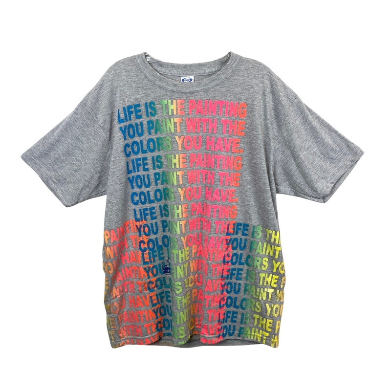 Snow Milk Life Is In The Painting You Paint Tee