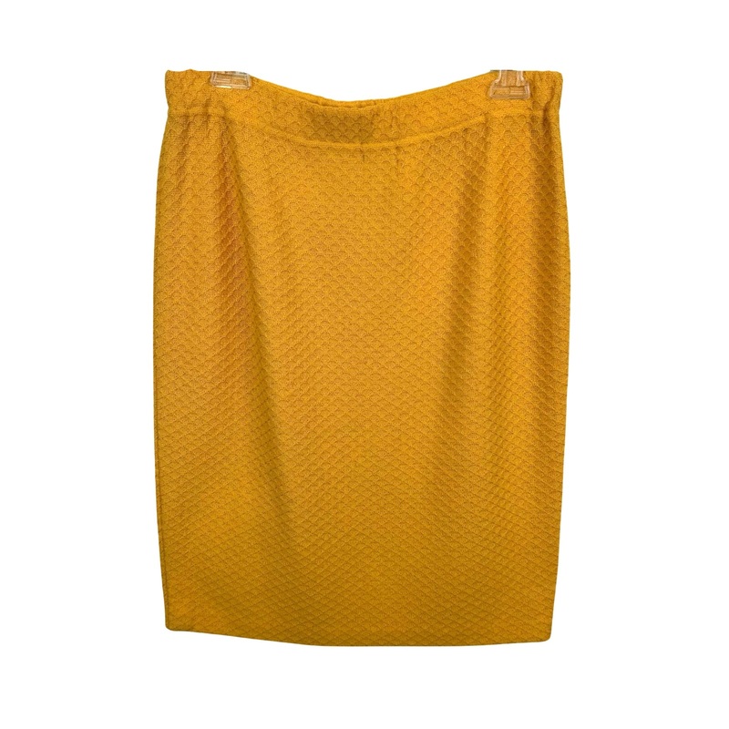 Vintage St. John Textured Knit Midi Skirt