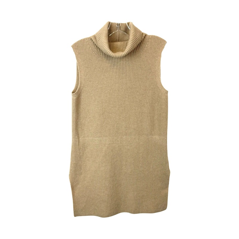 Lafayette 148 Cashmere Blend Sleeveless Turtleneck