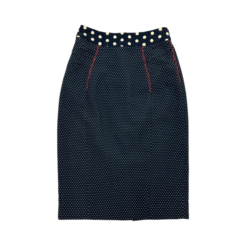 Yoana Baraschi Polka Dot Midi Skirt