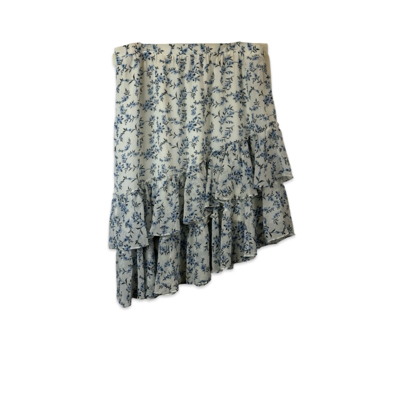 1. State Ruffled Midi Skirt