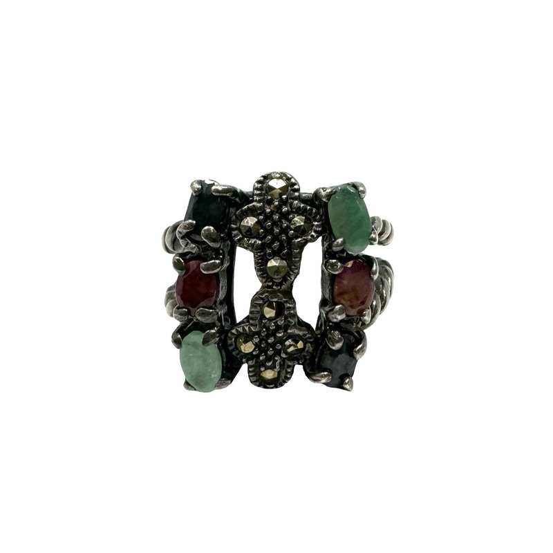 Multicolor Embellished Ring