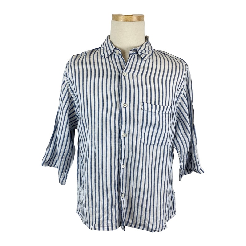 Urban Renewal Recycled Striped Button Down