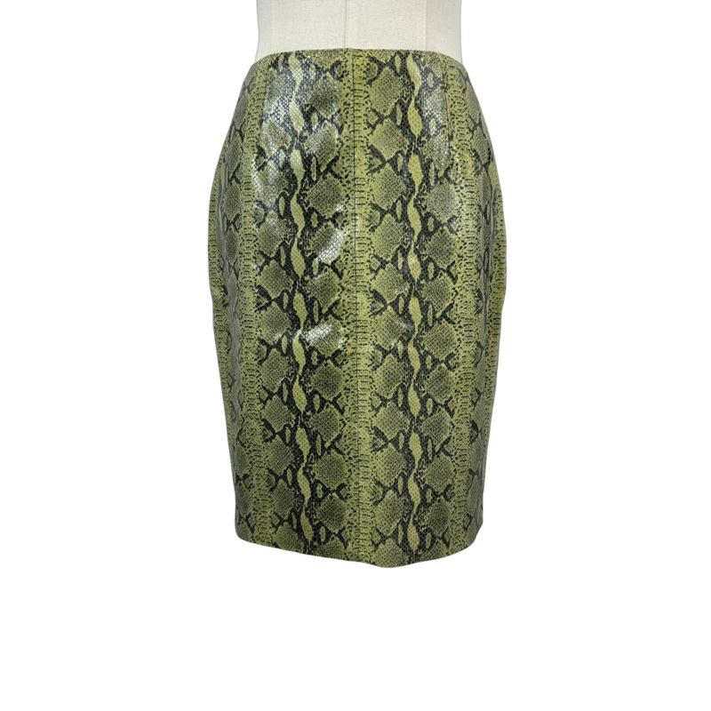 Vintage Snakeskin Mini Skirt