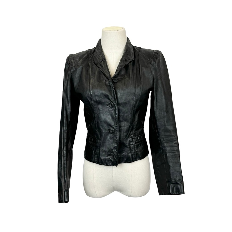 Vintage Wilsons Cropped Leather Jacket