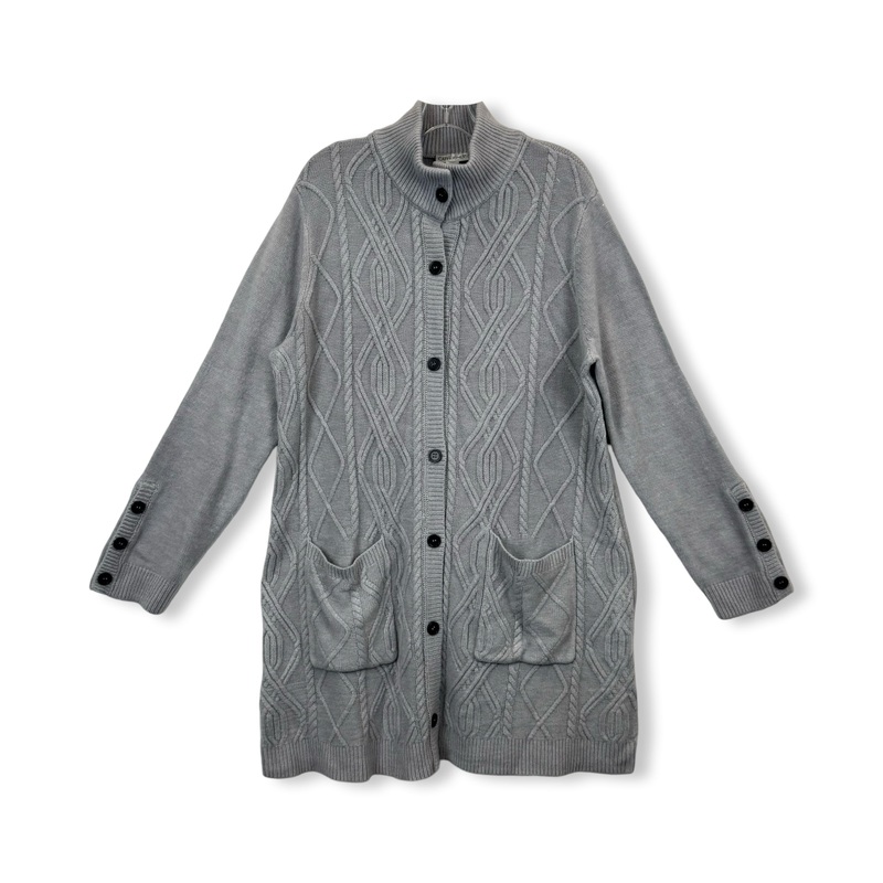 Catherine’s Cable Knit Longline Cardigan