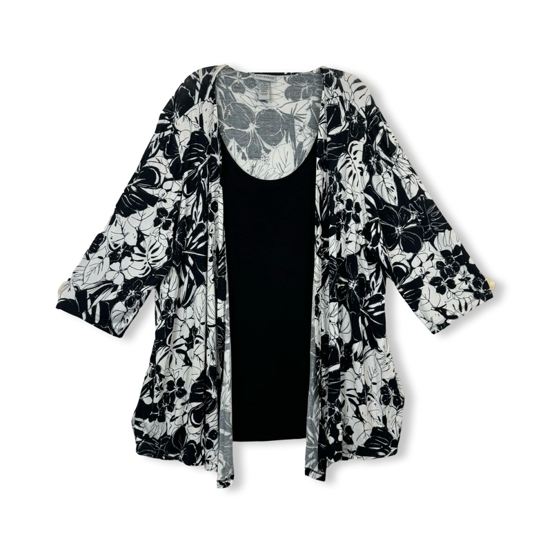 Catherine’s Cardigan and Tank Top