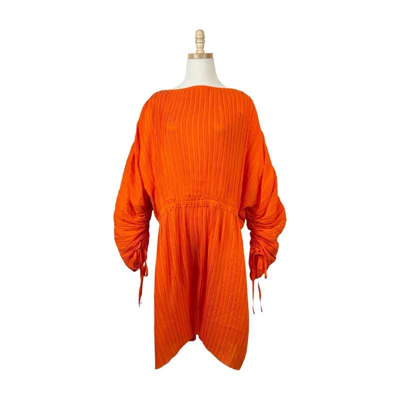 Eloquii Pleated Mini Dress