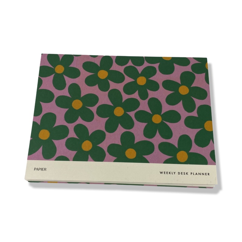 Papier Love in Bloom Weekly Desk Planner