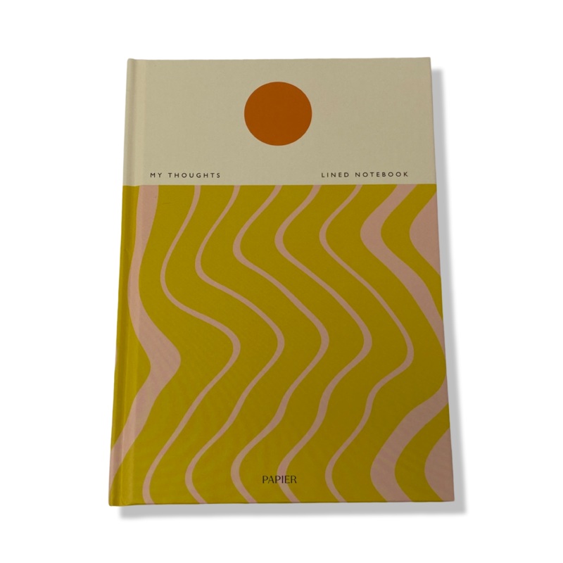 Papier My Thoughts Lined Notebook