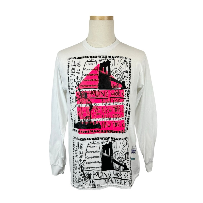 Snow Milk x Housing Works Long Sleeve