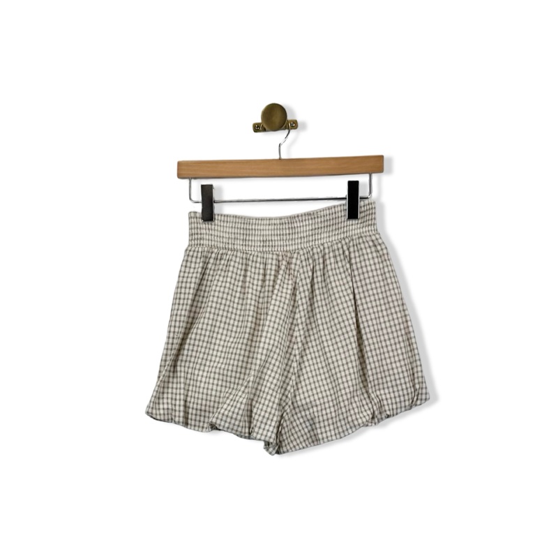 BLANKNYC Elasticized Gingham Shorts