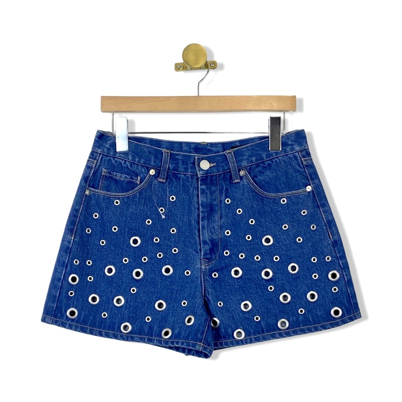 BLANKNYC Eyelet Shorts