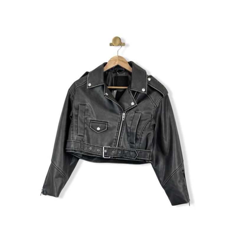 BLANKNYC Washed Motorcycle Jacket