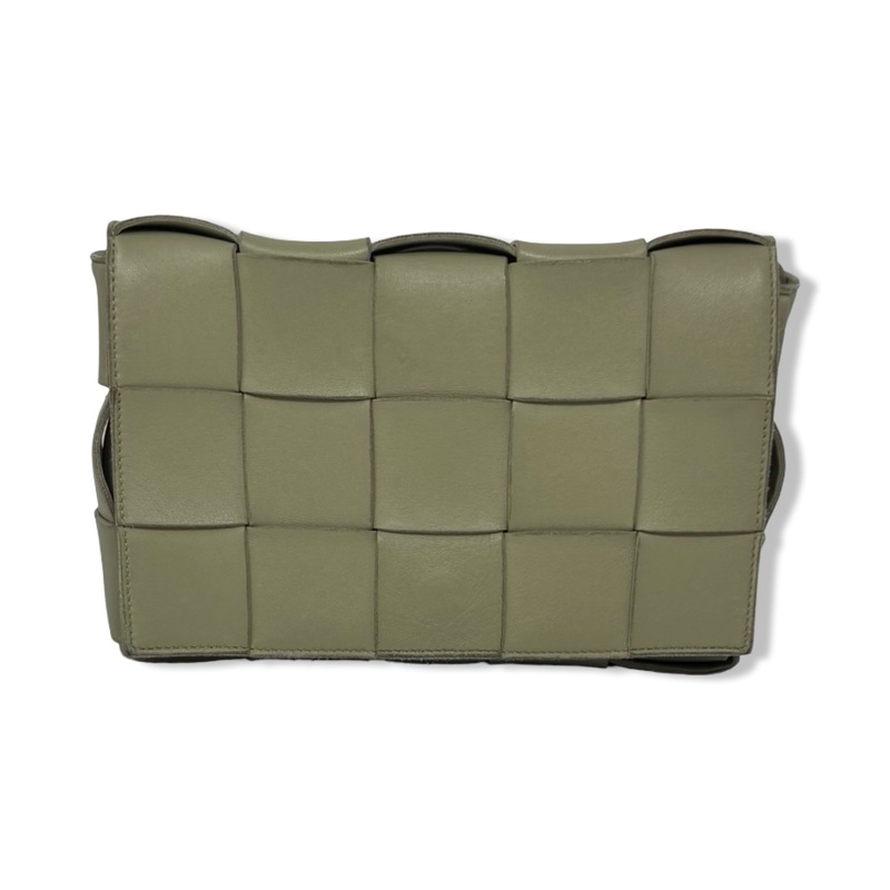 Bottega Veneta Green Cassette Crossbody