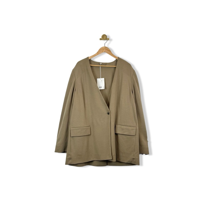 COS Relaxed-Fit V-Neck Blazer