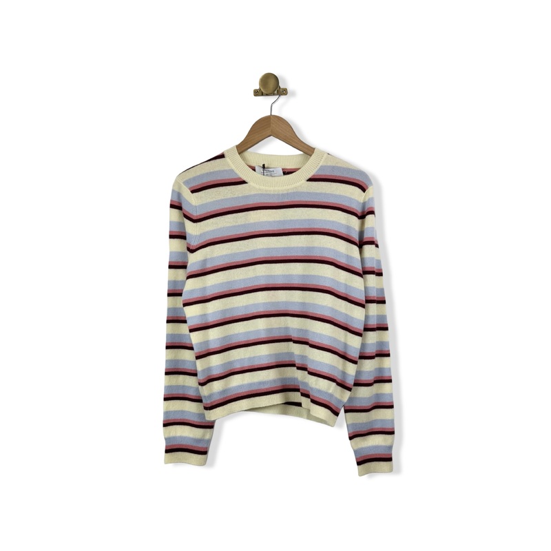 La Ligne La Petite Striped Crewneck