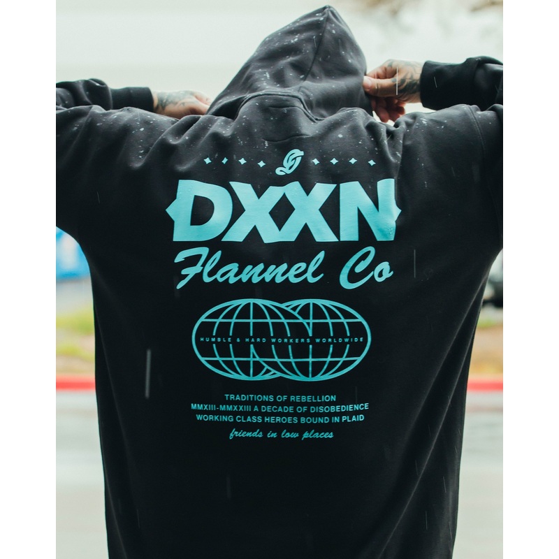 Aqua Tech Zip Up – Black