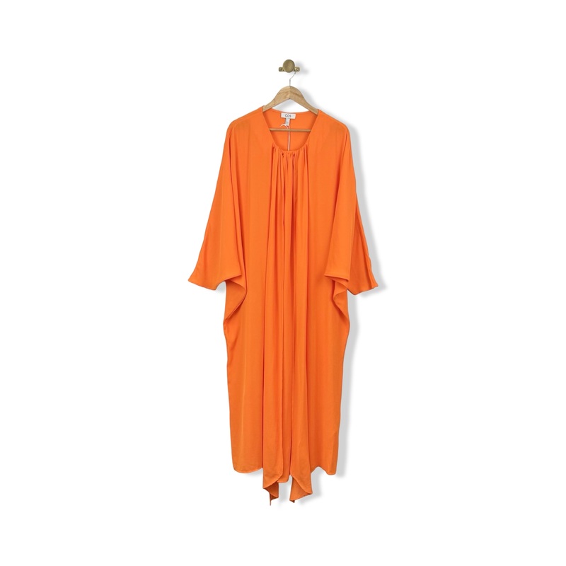 COS Dolman-Sleeve Maxi Scarf Dress
