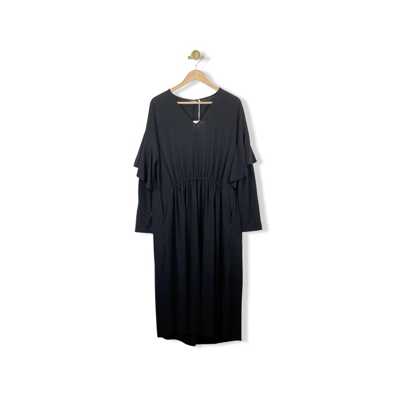 COS Ruffled Midi Dress