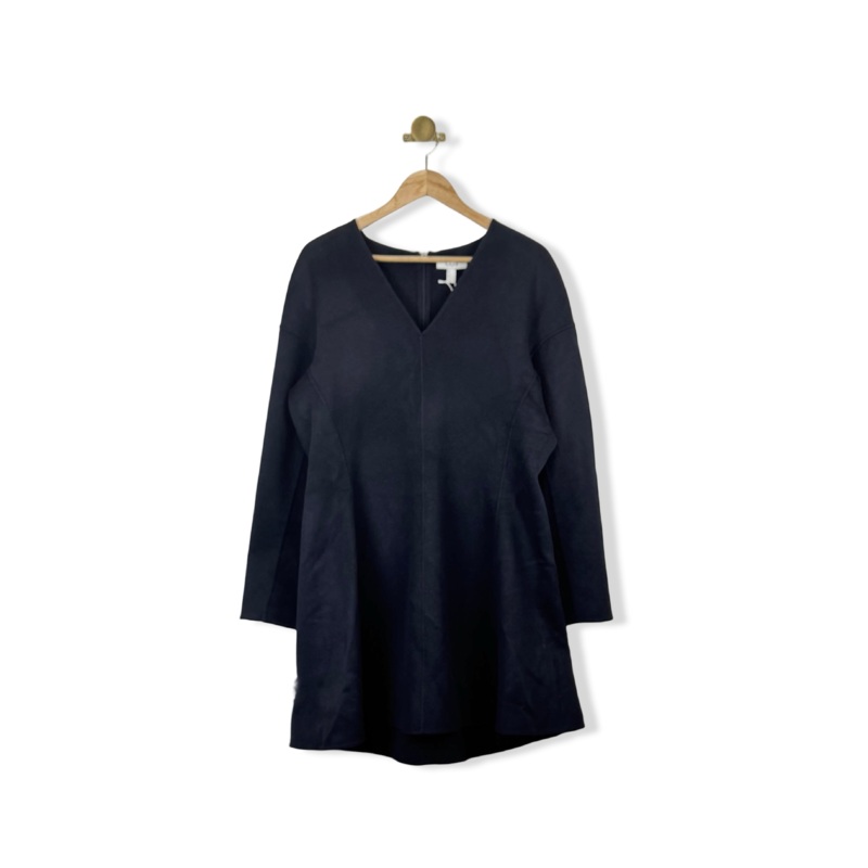 COS V-Neck Double-Faced Wool Dress