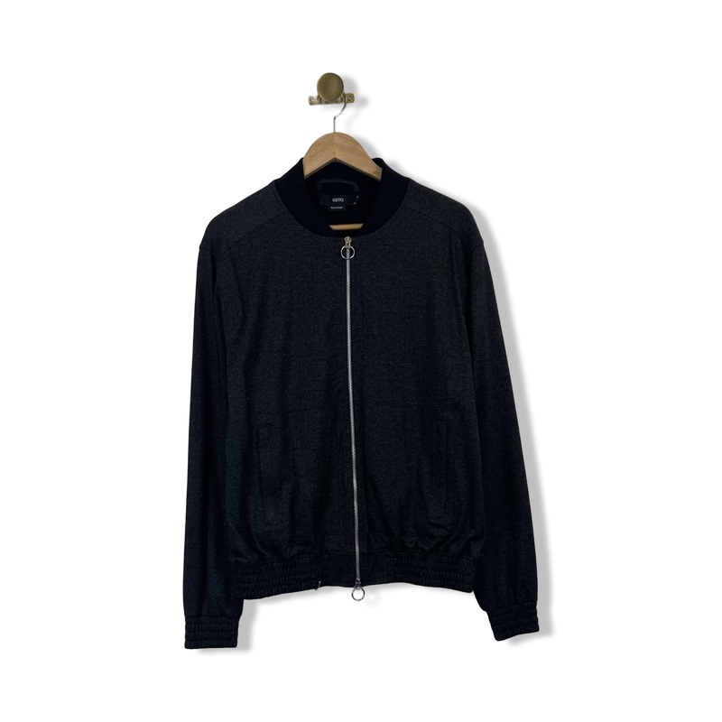 GSTQ Knit Bomber Jacket