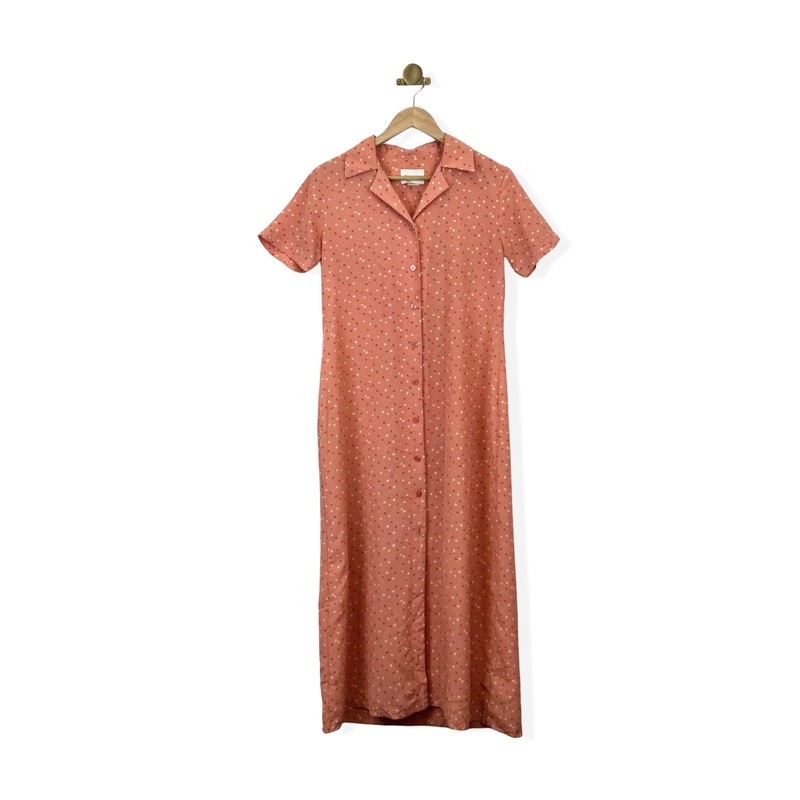 Vintage Christopher & Banks Floral Button Down Dress