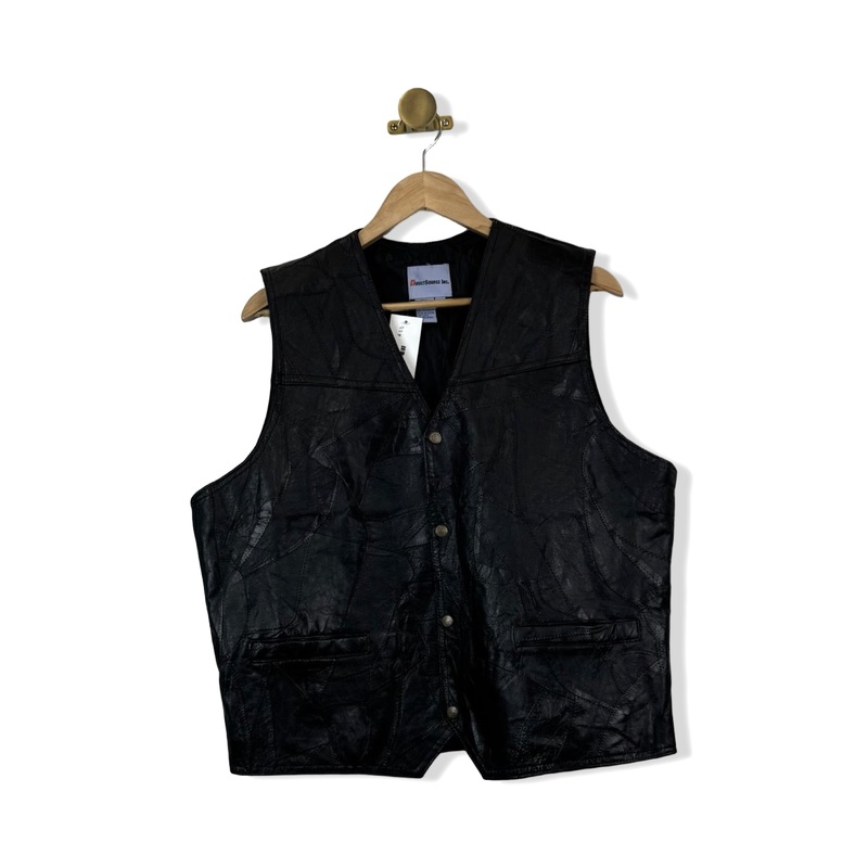 Vintage Direct Source Inc Leather Vest