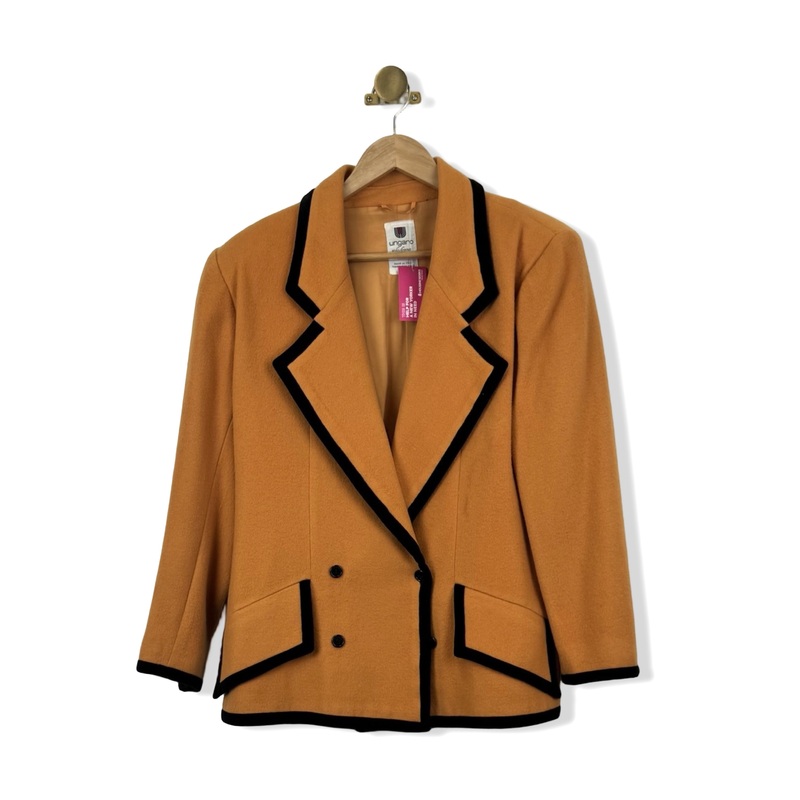 Vintage Ungaro Padded Wool Blazer