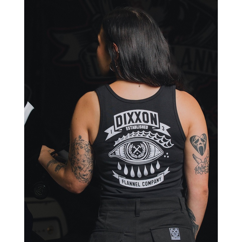 Women’s Mystic Fitted Tank – Black