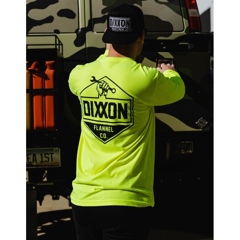 Working Class Hi Vis Long Sleeve T-Shirt – Safety Yellow