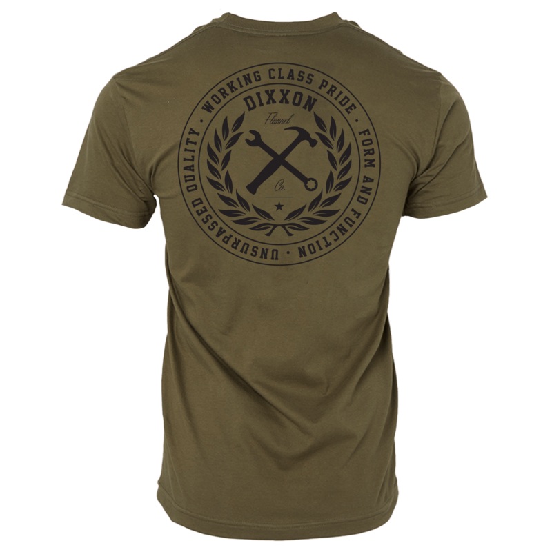 Working Class Pride T-Shirt – O.D. Green & Black