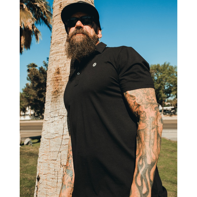 Athletic Premium Polo – Black