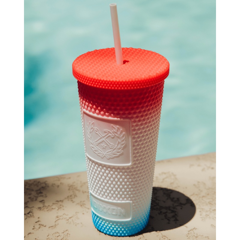 Matte Tumbler – Red, White, & Blue