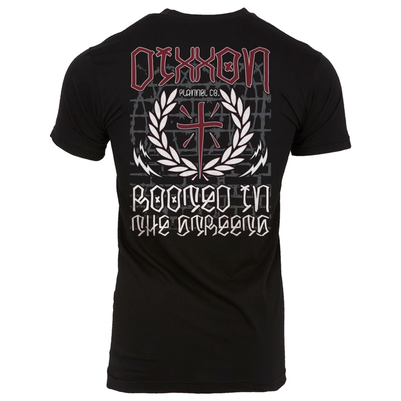 Rooted in the Streets T-Shirt – Black