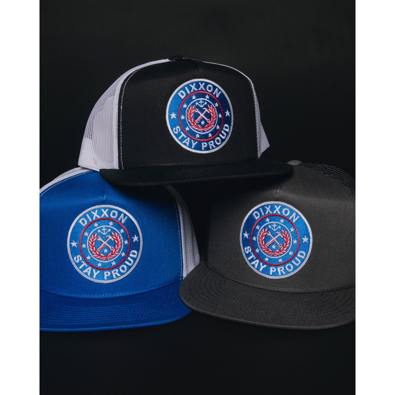 Stay Proud Flat Bill Trucker Snapback